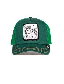 Gorra Goorin Bros tigre verde botella