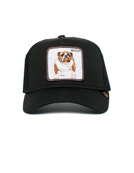 Gorra Goorin Bros Bulldog inglés negra