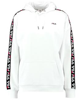 Sudadera Fila Clara Hoody blanca para mujer