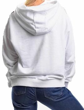 Sudadera Fila Clara Hoody blanca para mujer