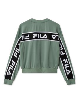 Sudadera Tallis verde para mujer