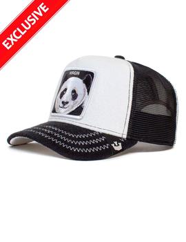 Gorra Goorin Bros Panda blanco y negro