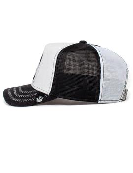 Gorra Goorin Bros Panda blanco y negro