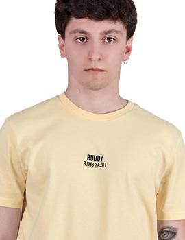 Camiseta Buddy Bamboo mantequilla para hombre