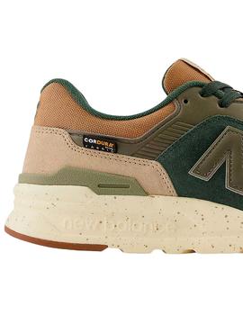 Zapatillas New Balance 997 verdes para hombre