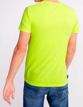 Camiseta Superdry amarillo fluor para hombre
