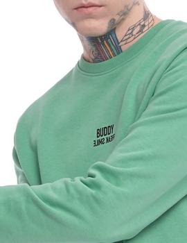 Sudadera Buddy Climber verde esmeralda para hombre