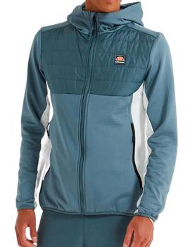 Chaqueta Ellesse Tetria FZ Hoodie azul para hombre