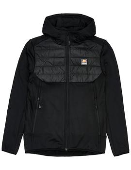 Chaqueta Ellesse Tetria FZ Hoody negra para hombre