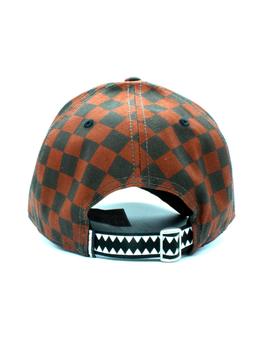 Gorra Sprayground tiburón marrón