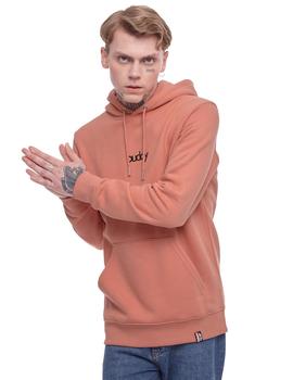 Sudadera Buddy HD salmón para hombre