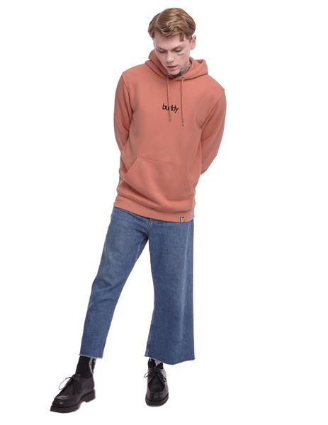 Sudadera color salmon hombre 2025