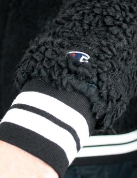 Chaqueta Champion negra de pelo para hombre
