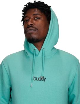 Sudadera Buddy HD verde esmeralda para hombre