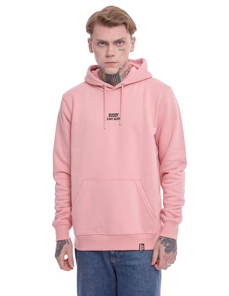 Sudadera Tipo Hoodie Para Hombre Color Rosa Con Estampado