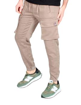 Pantalón jogger Buddy Freak Smile 1978 beige