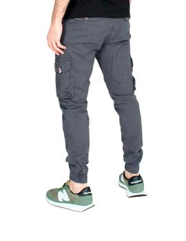 Pantalón cargo Buddy color gris para hombre