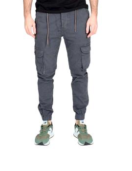 Pantalón cargo Buddy color gris para hombre