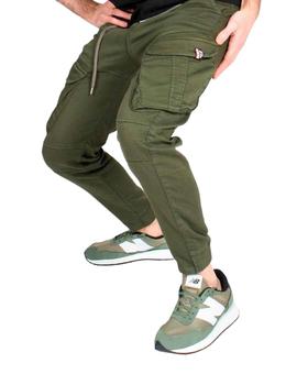 Pantalón cargo Buddy verde militar para hombre