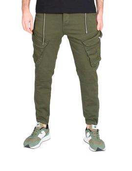 Pantalón cargo Buddy verde militar para hombre
