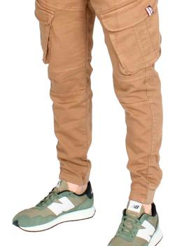 Pantalón de moda camel para hombre estilo safari