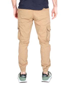 Pantalón chino Buddy con bolsillos color camel