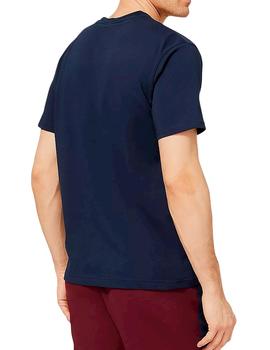 Camiseta New Balance Basketball azul marino para hombre