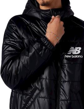 Plumas New Balance negro básico para hombre