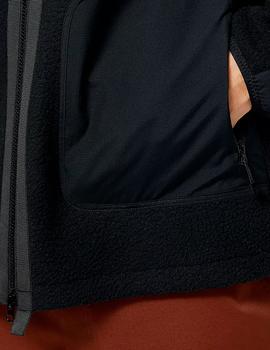 Chaqueta New Balance de pelo negro para hombre