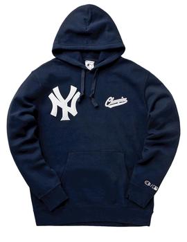 Sudadera Champion azul marino NY Yankees