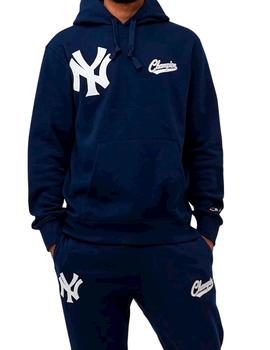 Sudadera Champion azul marino NY Yankees