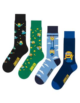 Caja Calcetines Jimmy Lion Minions