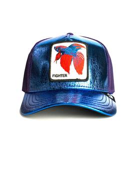 Gorra charol Goorin Bros Pez volador azul