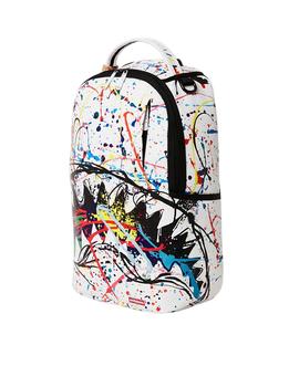 Mochila Sprayground con manchas de pintura