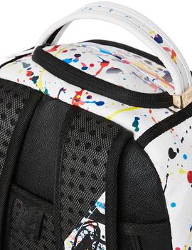 Mochila Sprayground con manchas de pintura