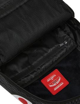 Mochila Sprayground del tiburón Money Check gris