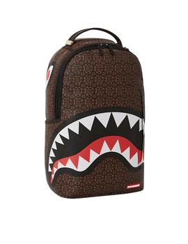 Mochila de lujo Sprayground Sharks in Paris marrón