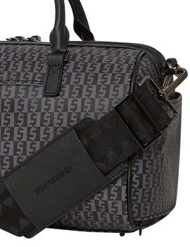 Bolso pequeño Sprayground Money Check Grey