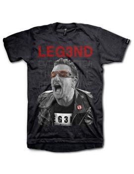 Camiseta Legend Bono U2 negra