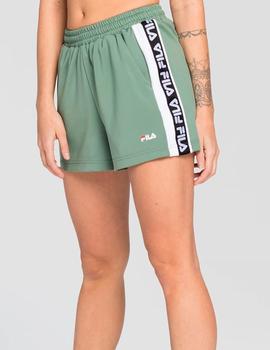 Short Fila verde para mujer