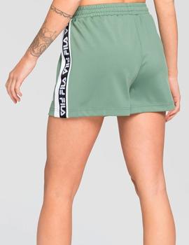 Short Fila verde para mujer