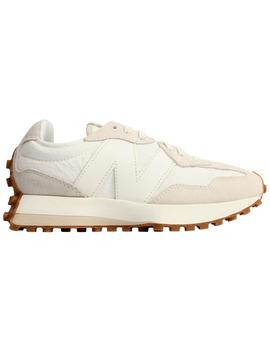 Zapatillas New Balance 327 blancas para chica