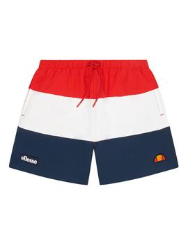 Bañador Ellesse de rayas rojas para hombre