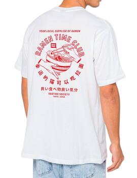 Camiseta Kaotiko blanca de Sushi