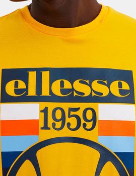 Camiseta Ellesse Pirozzi amarilla para hombre