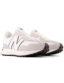 Zapatillas New Balance blancas 327 para chica y chico