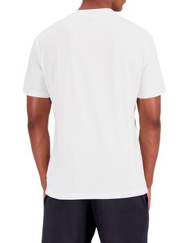 Camiseta básica New Balance blanca para hombre