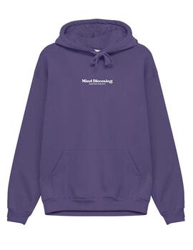 Sudadera Kaotiko Mid Blooming morada