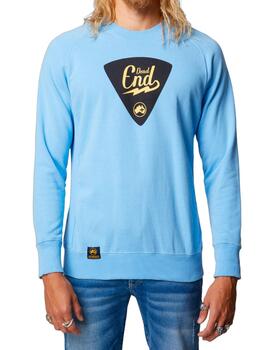 Sudadera Altona Dock Dead End azul celeste