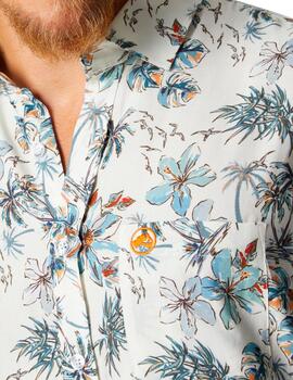 Camisa Altona Dock estampada con flores